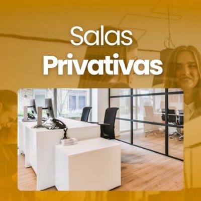 Locação Coworking com Sala Privativa